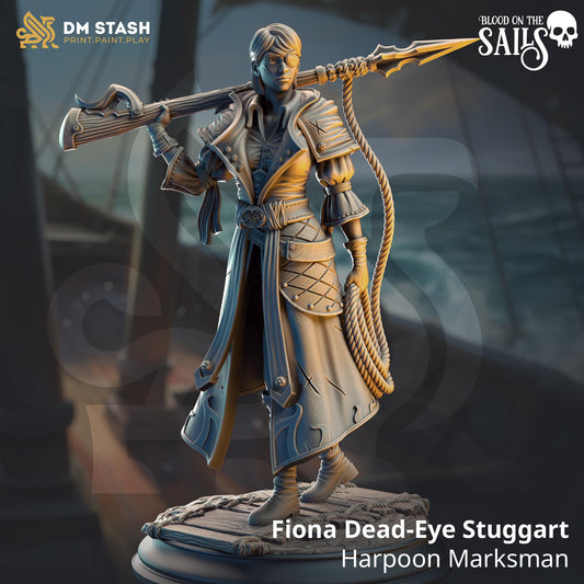 Harpoon Marksman Resin Miniature Figure product image