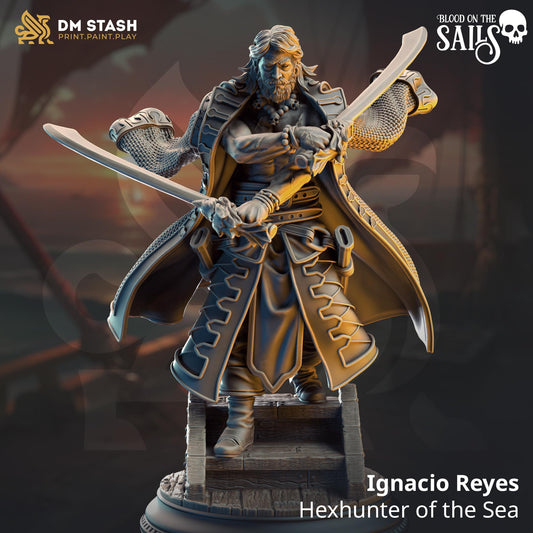 Hexhunter of the Sea Resin Miniature Figure product image