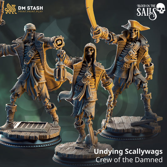 Undying Scallywags Resin Miniature Figure product image