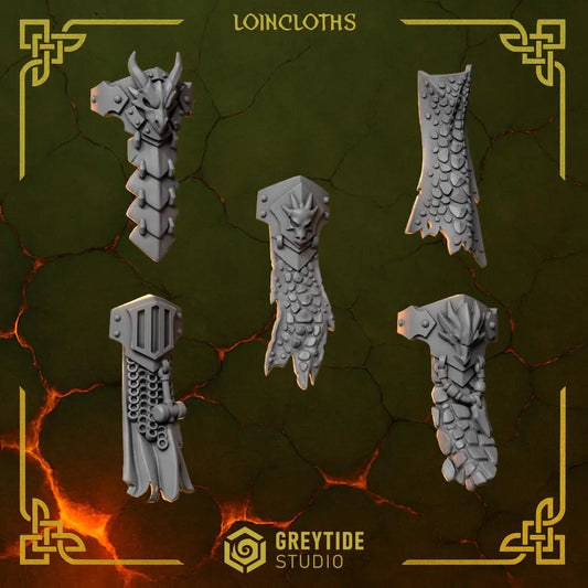 Anvil Wardens Loincloths x10 Resin Miniatures Set product image