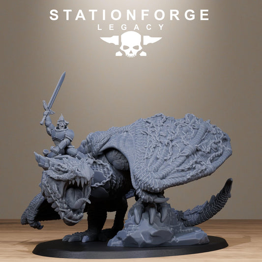 Solaris Dragon Resin Boss Miniature alternate view 2