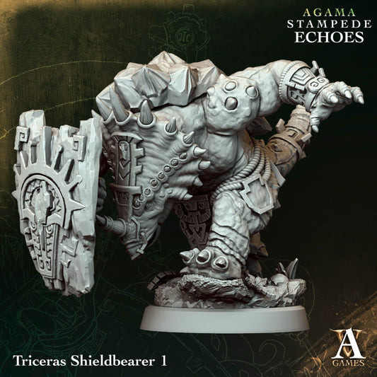 Triceras Shieldbearer Resin Upgrade Parts product image