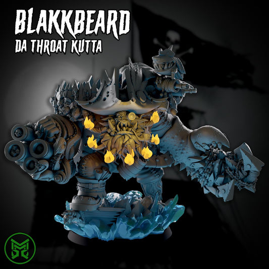Blakk Beard Throat Kutta Resin Miniature Figure product image
