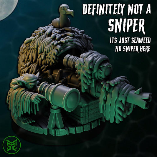 Pirate Commando Sniper Resin Miniature Figure alternate view 2