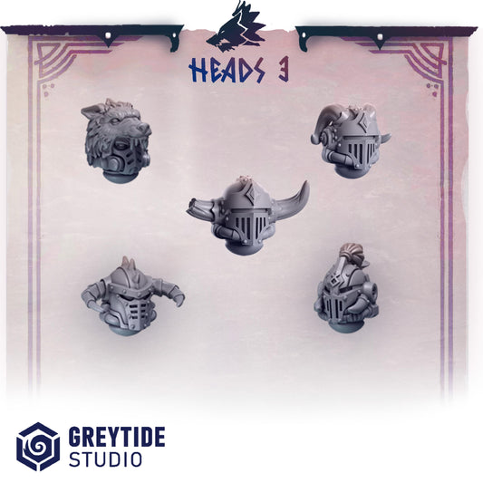 Primal Hounds Helmets x10 Resin Upgrade Parts product image