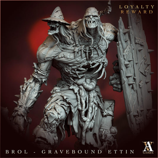 Brol the Gravebound Resin Miniature Figure product image