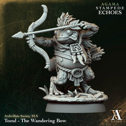 Tozul the Wandering Bow Resin Miniature Figure product image