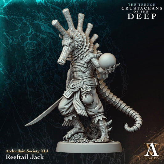 Reeftail Jack Resin Miniature Figure product image