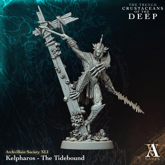 Kelpharos the Tidebound Resin Miniature Figure product image