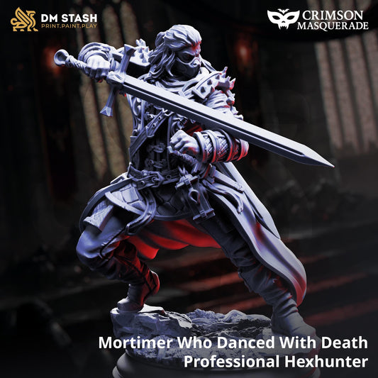 Professional Hexhunter - Mortimer Resin Miniature Figure product image