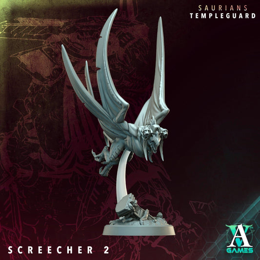 Skyfire Screechers Resin Miniature Figure alternate view 2