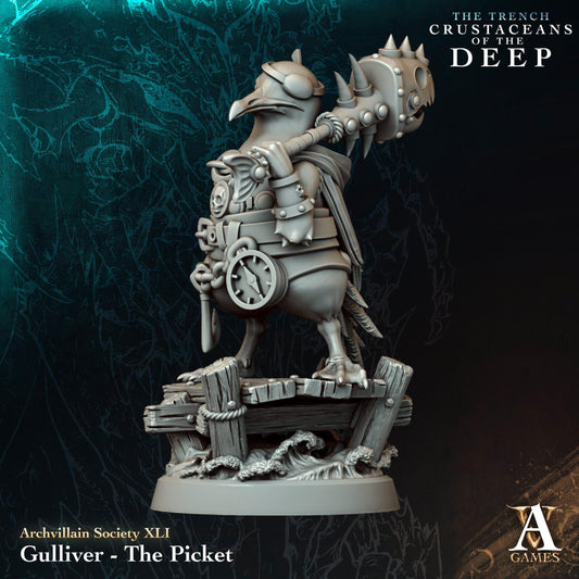 Gulliver the Picket Resin Miniature Figure product image