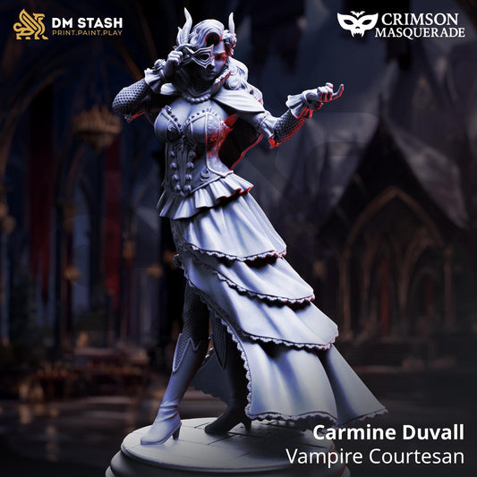 Vampire Courtesan - Carmine Duvall Resin Upgrade Parts product image