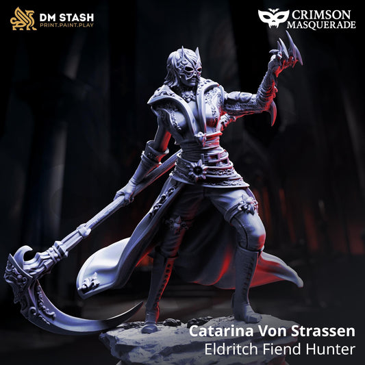 Eldritch Fiend Hunter - Catarina Von Strassen Resin Boss Miniature product image