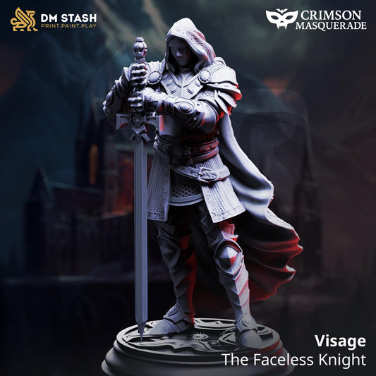 Visage - The Faceless Knight Resin Miniature Figure product image