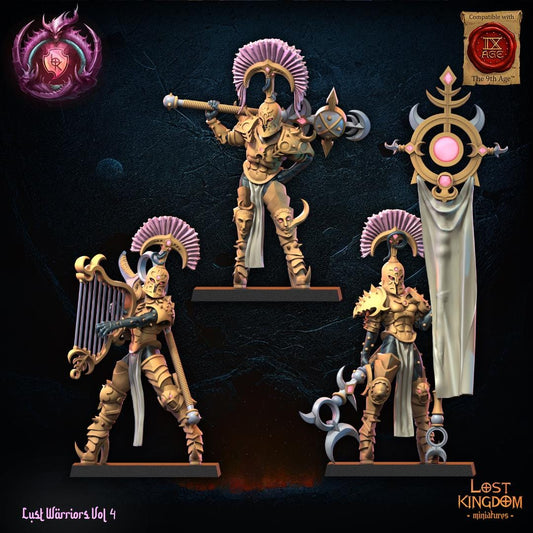 Lust Chosen Command Group Resin Boss Miniature product image