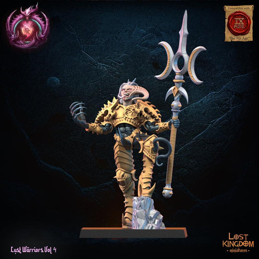 Aurenis, Lust Chosen Lord Resin Boss Miniature alternate view 2
