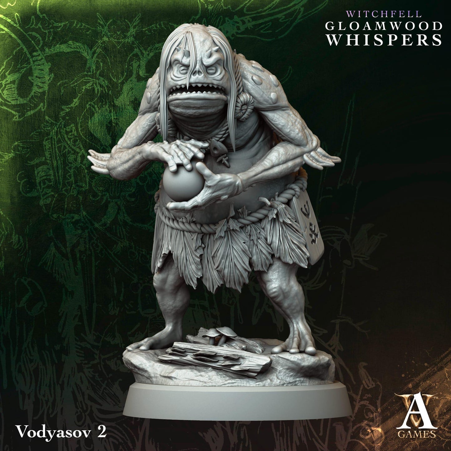 3D Printed Vodyasovs by Archvillain Games