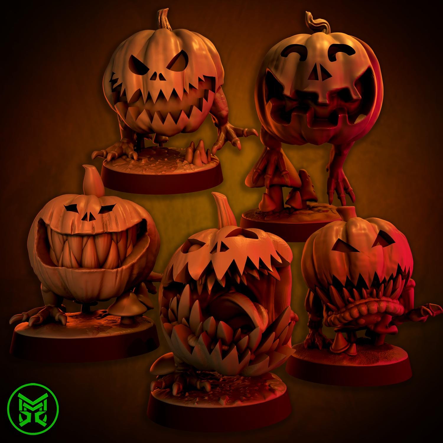Halloween Chompaz x5 Resin Miniatures Set product image