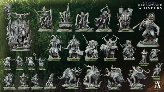 Beastbinder Crone Resin Boss Miniature alternate view 2