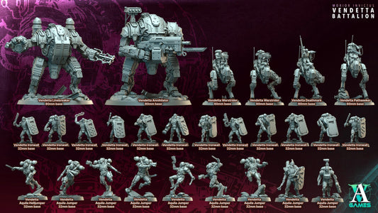 Vendetta Trauma Mod Resin Miniature Figure alternate view 2