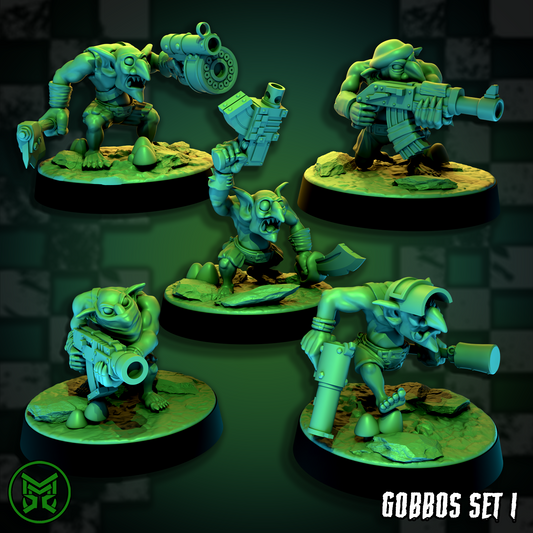 Gobbo Crew Modular Set Resin Miniatures Set product image