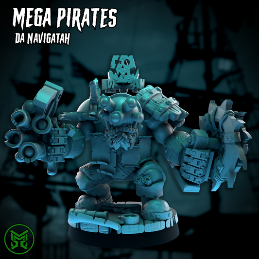 Da Pirate Navigatah Resin Miniature Figure product image