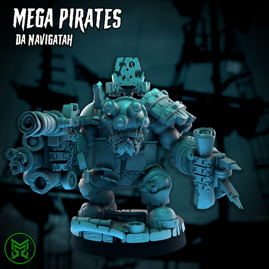 Da Pirate Navigatah Resin Miniature Figure alternate view 2