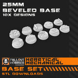 Heretical Mechanical Downloadable STL Base Collection