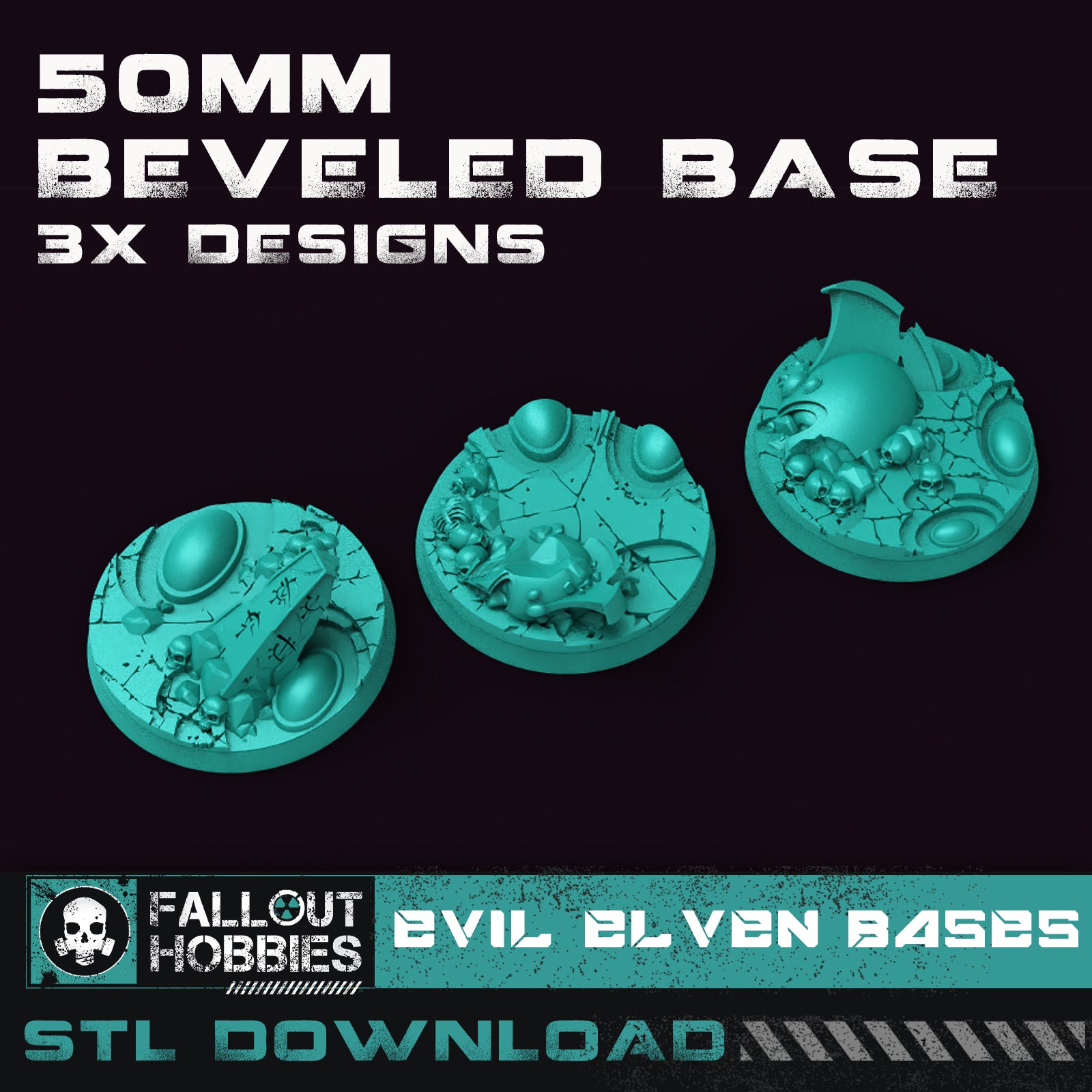 Evil Elven Bases STL Base Collection – Fallout Hobbies