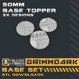 GrimmDark Downloadable STL Base Collection