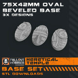 Heretical Temple Downloadable STL Base Collection
