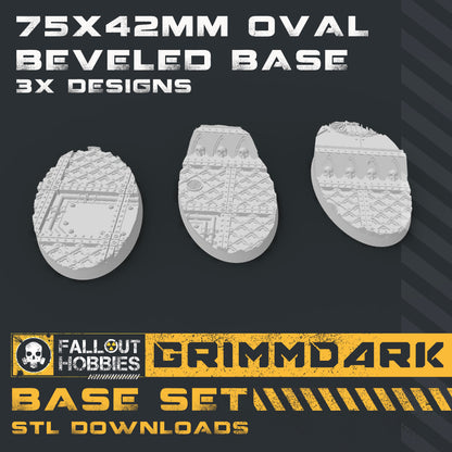 GrimmDark Downloadable STL Base Collection