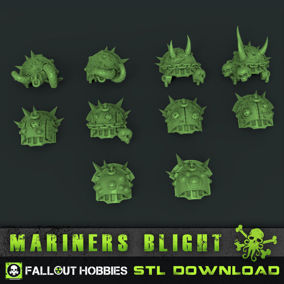 Mariners Blight Infantry STL Set