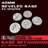 Chaotic Cobblestone Downloadable STL Base Collection