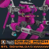 DRAC Mech Suit 3D STL File Download