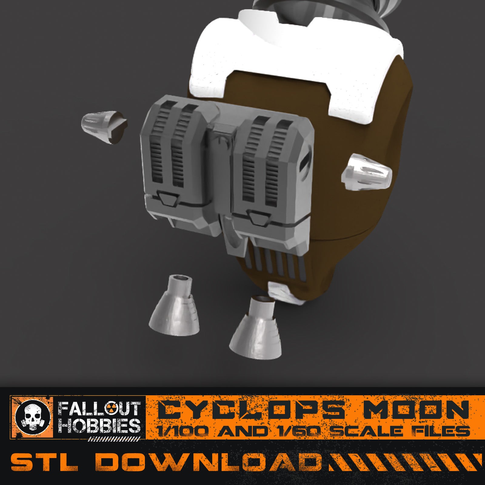Cyclops Moon Mecha Suit 3D STL File Download