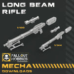 Long Beam Rifle 3D STL File Download