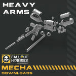Heavy Arms 3D STL File Download