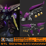 ReGelGu Mecha Suit Conversion 3D STL File Download