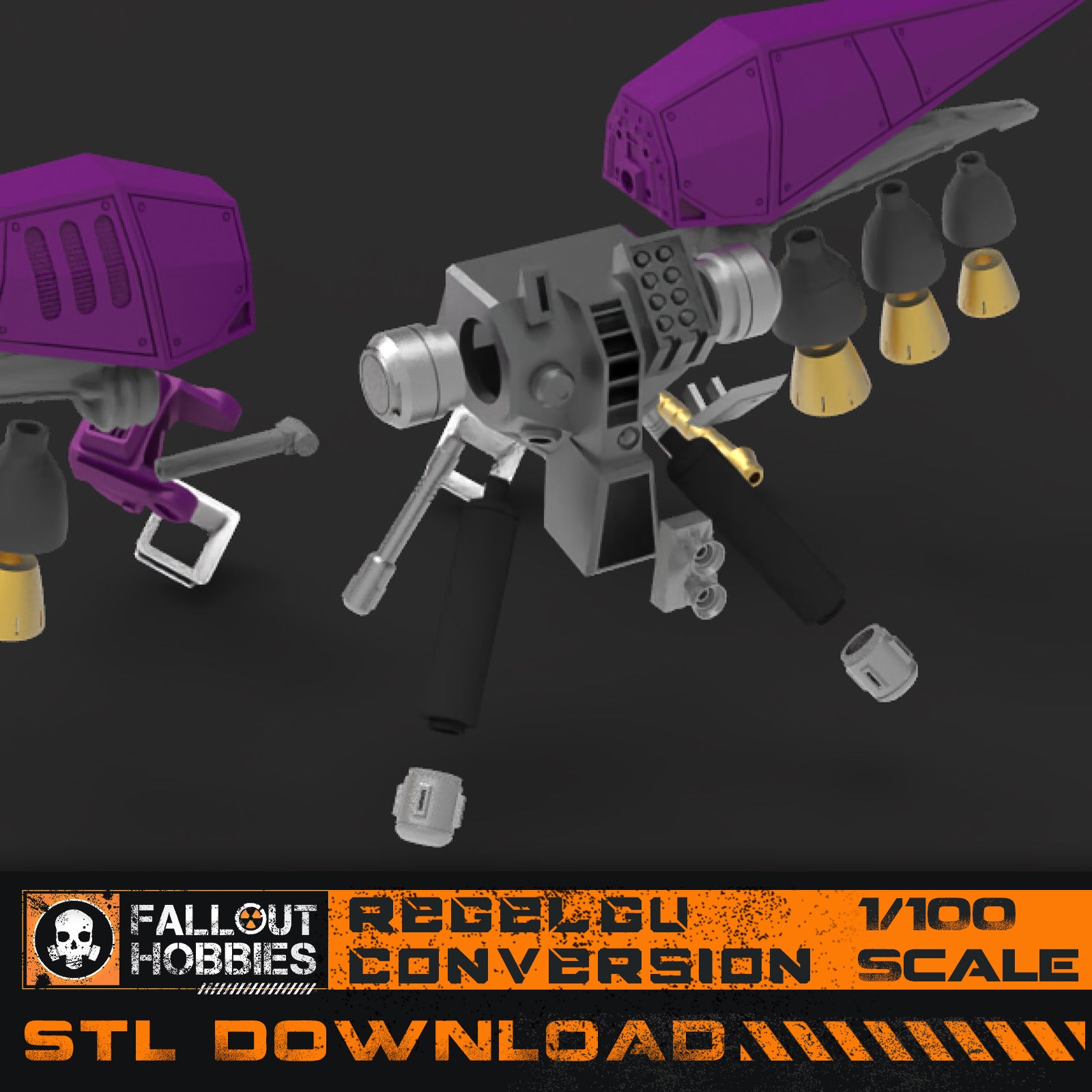 ReGelGu Mecha Suit Conversion 3D STL File Download