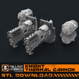 Chaotic Warmachine Flame Cannon STL File Download