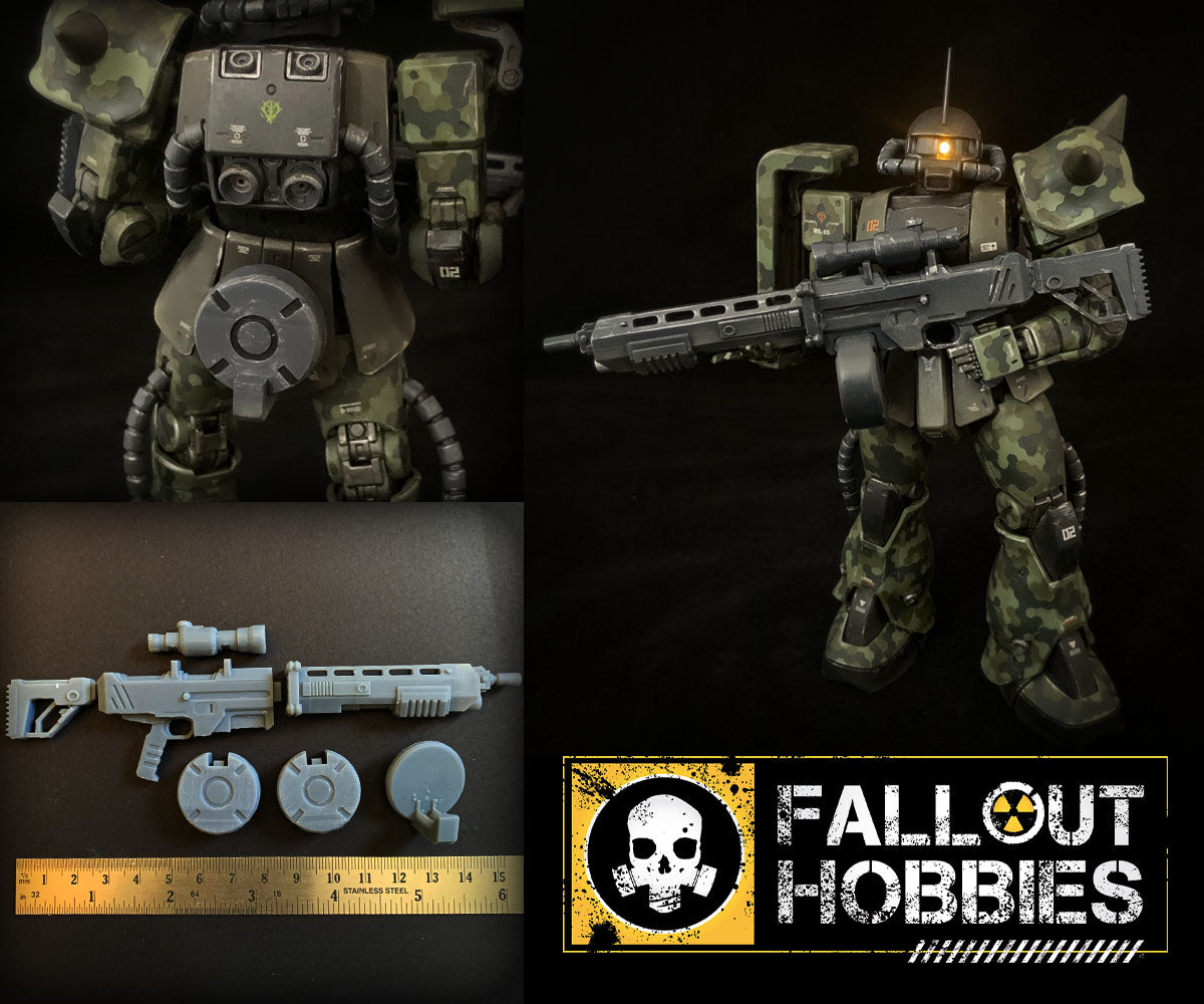 Mecha Rifle Mecha Assault Rifle 3D STL File Download – Fallout Hobbies