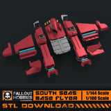 South Seas Base Flyer 3D STL File Download