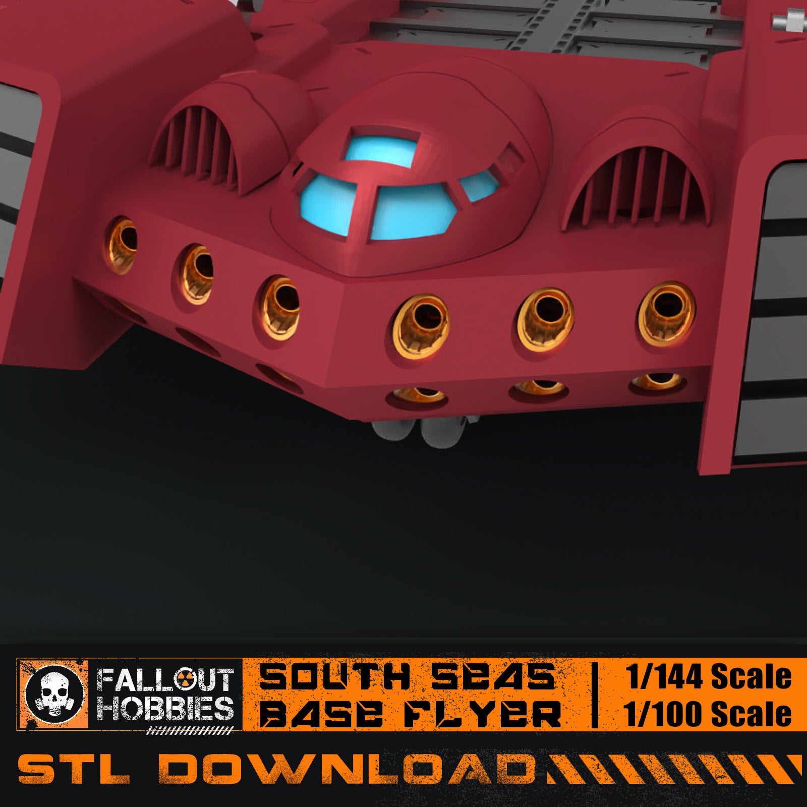 South Seas Base Flyer 3D STL File Download