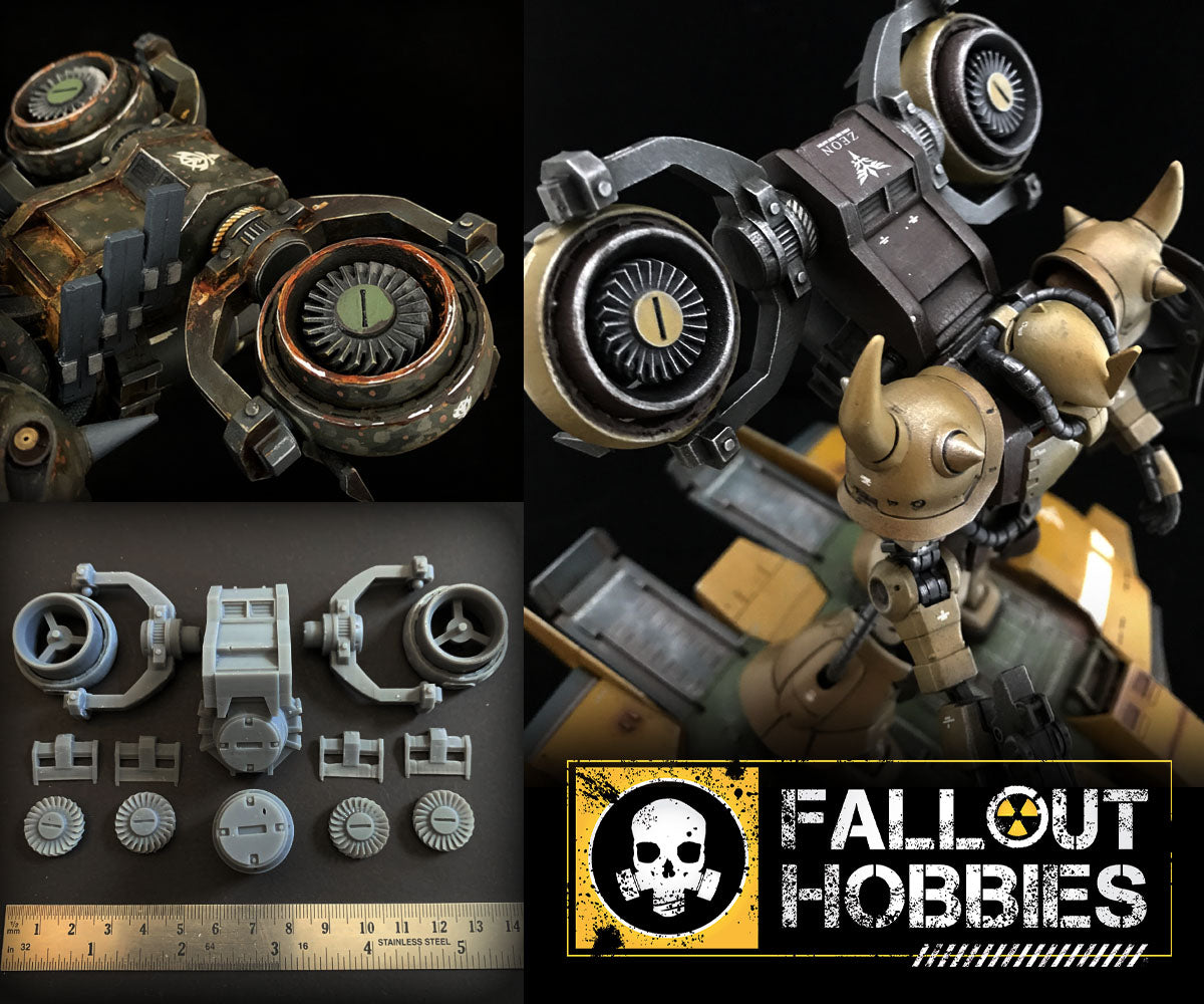 Mecha VTOL 3D STL File Download – Fallout Hobbies