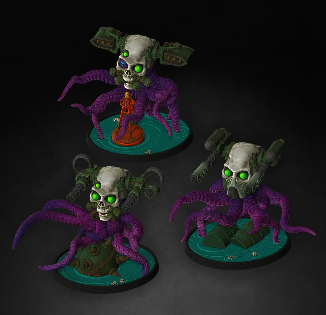 Mariners Blight Tidebound STL miniatures